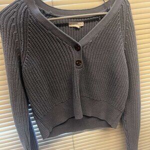a knit sweater